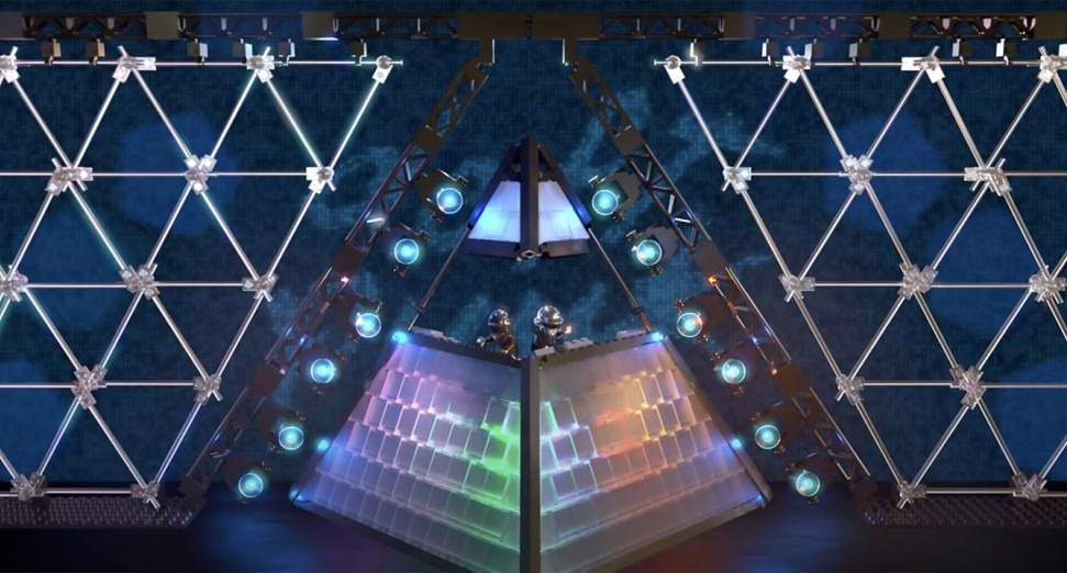 Daft Punk’s legendary Alive 2007 stage design gets LEGO recreation
