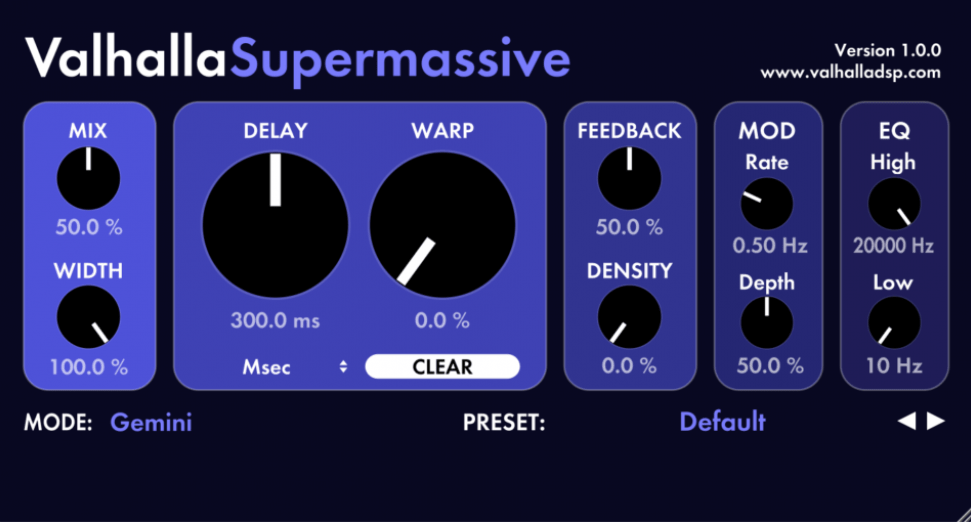 Download this free reverb plugin from Valhalla