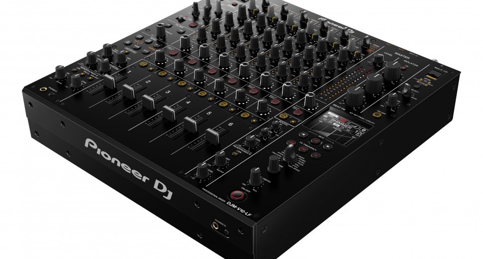 Pioneer DJ introduce long-throw fader version of the DJM-V10 mixer