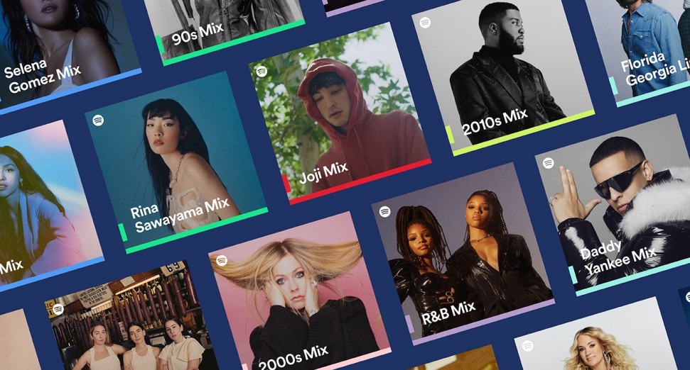 Spotify introduces Mixes – new personalised playlists