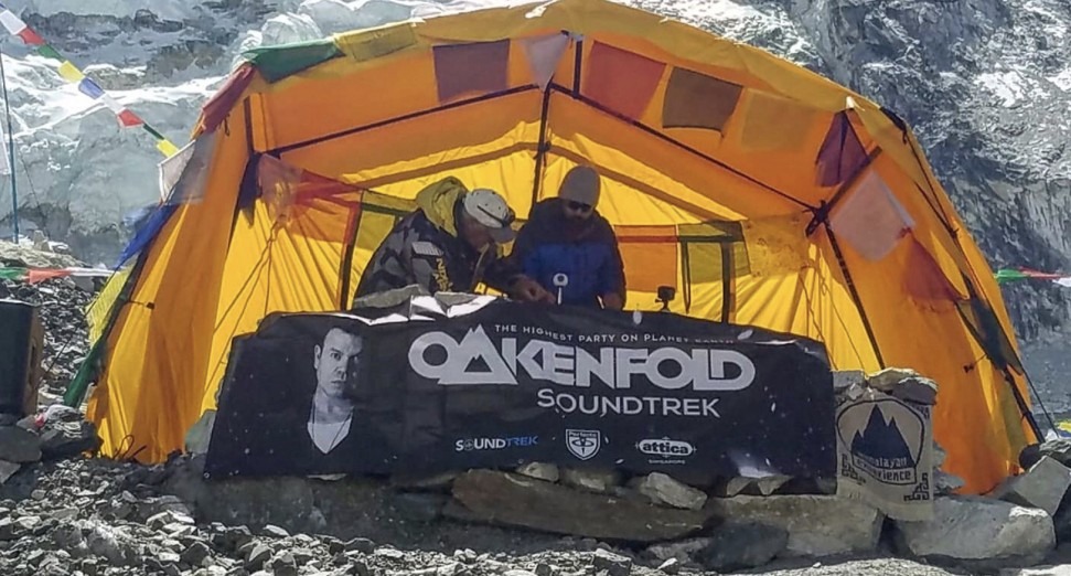 Watch a documentary on Paul Oakenfold’s DJ set on Mount Everest