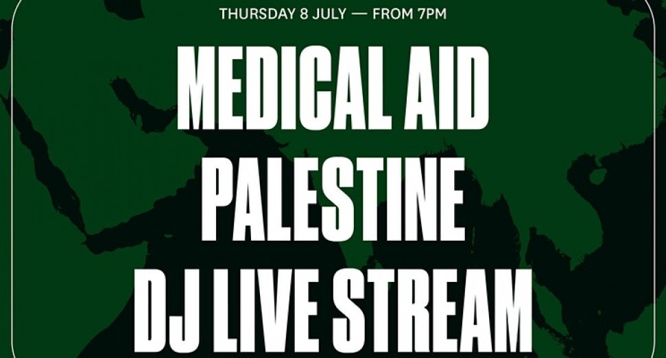 RepresentAsian podcast and Shado Mag to host DJ live stream for Medical Aid for Palestinians
