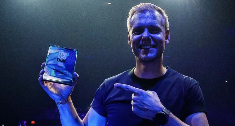 Armin van Buuren celebrates 20 years in top 5 of DJ Mag Top 100 DJs poll