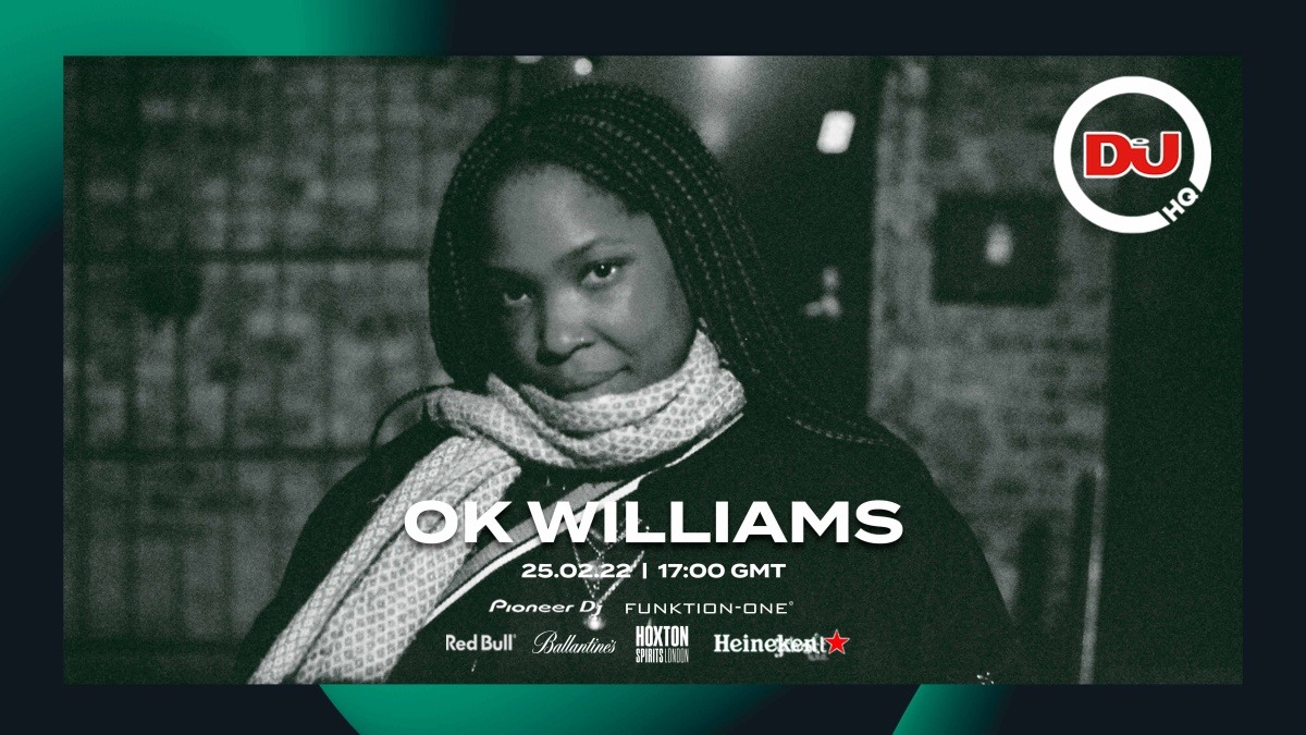 Watch OK Williams live from DJ Mag HQ this Friday