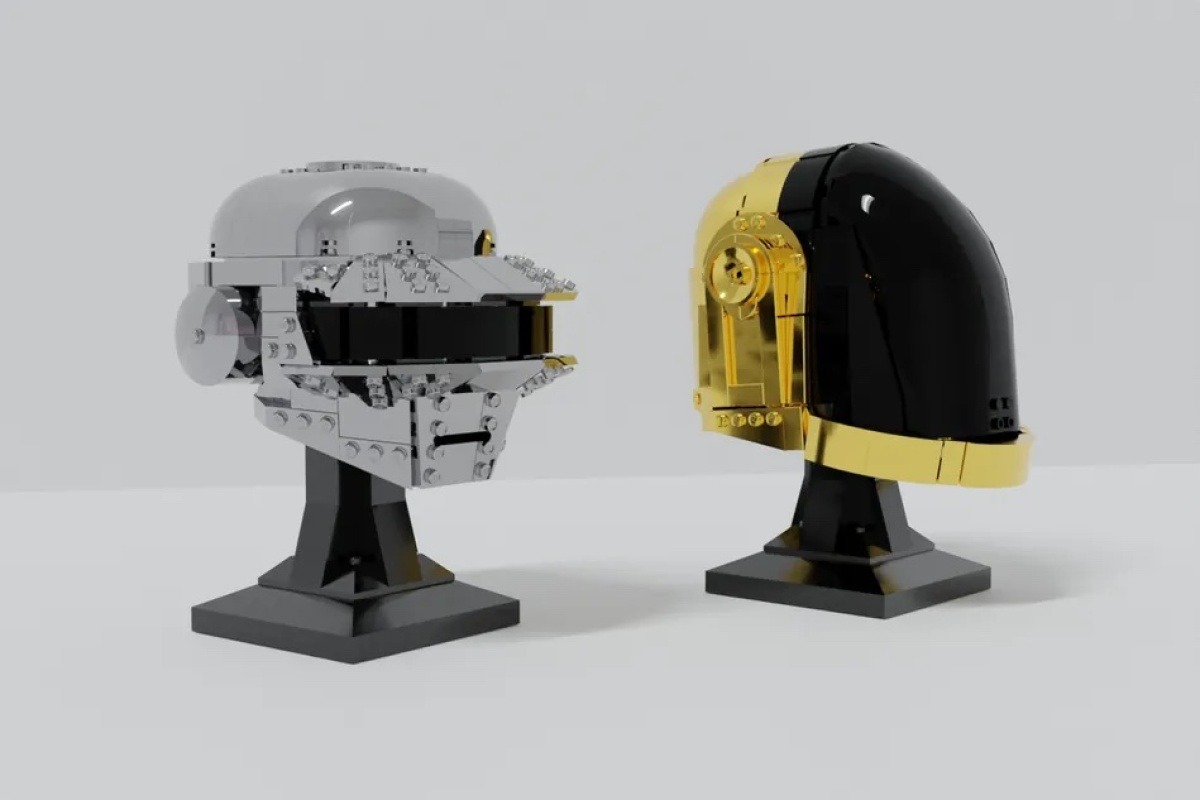 LEGO Daft Punk heads may soon be available as collectibles