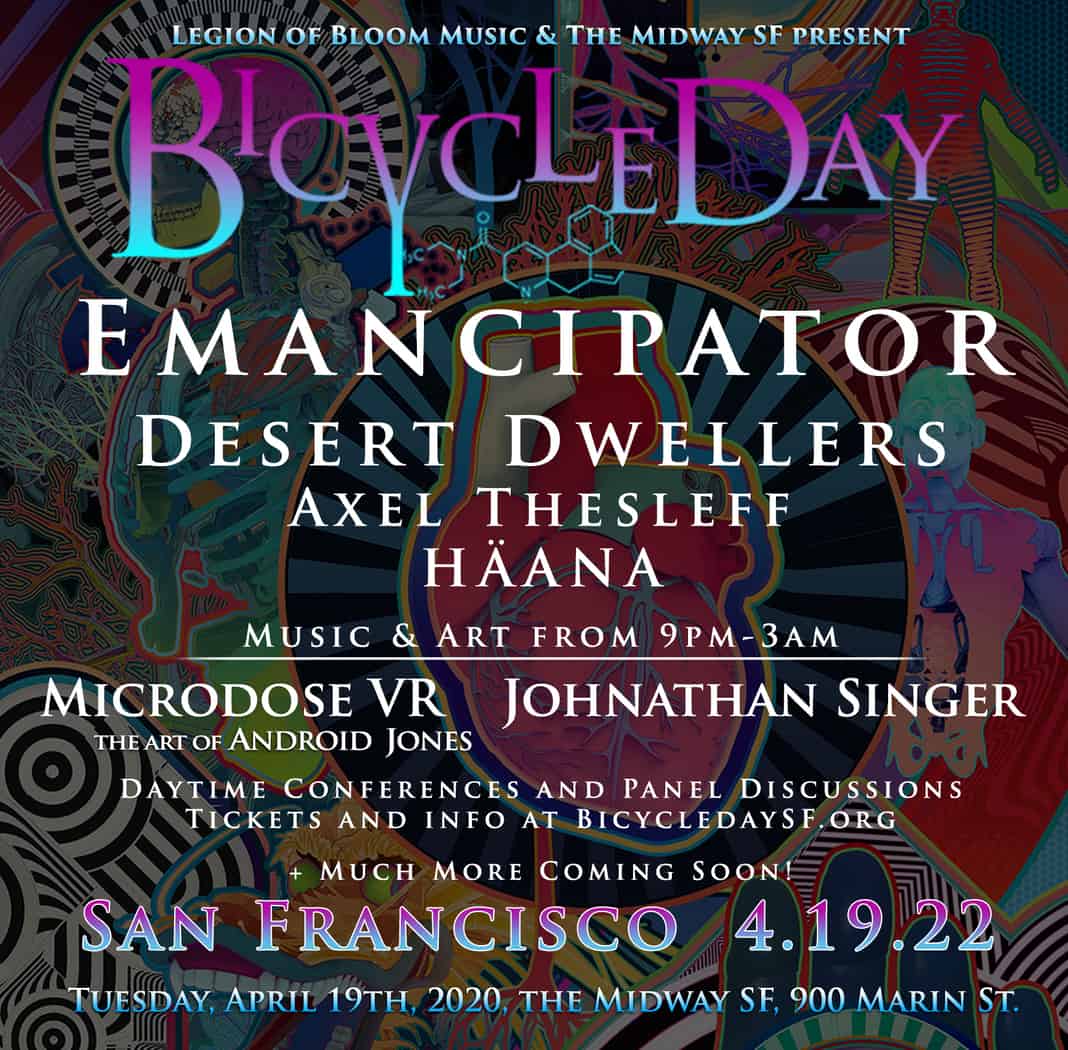Bicycle Day SF Returns with Day Programming & Emancipator Headlines
