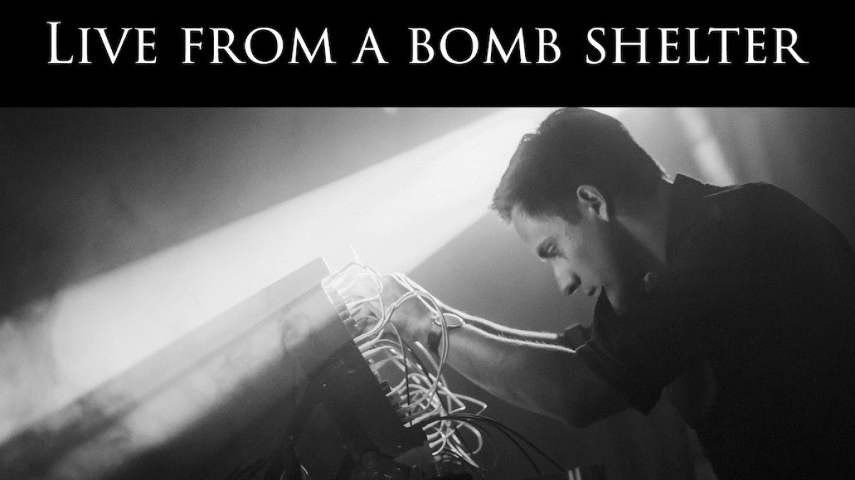Ukrainian electronic artist Heinali live-streams modular set from bomb shelter: Watch