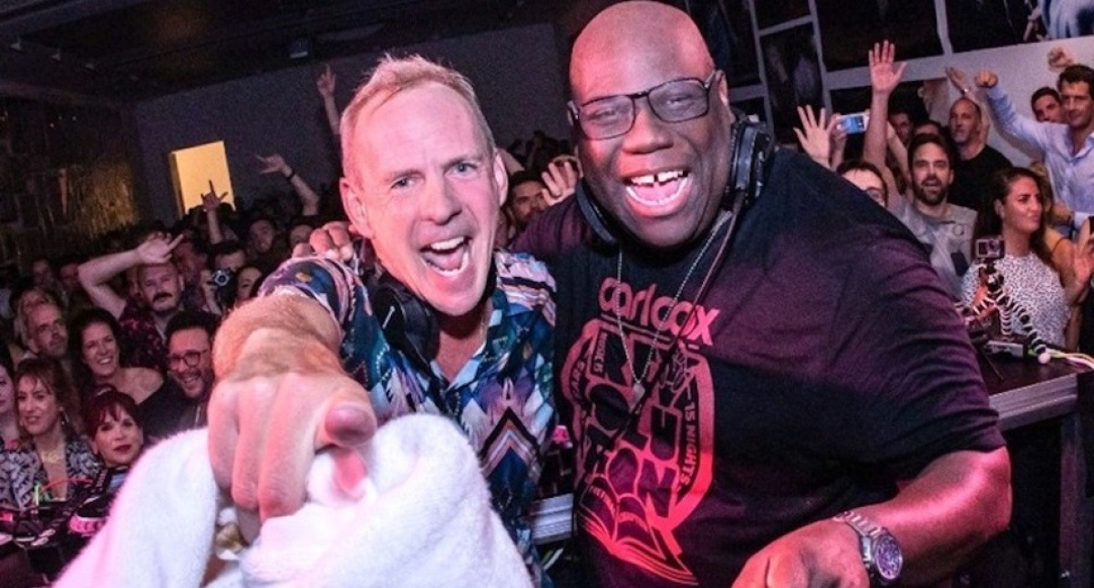Listen to Carl Cox and Fatboy Slim’s collaborative single, ‘Speed Trials On Acid’