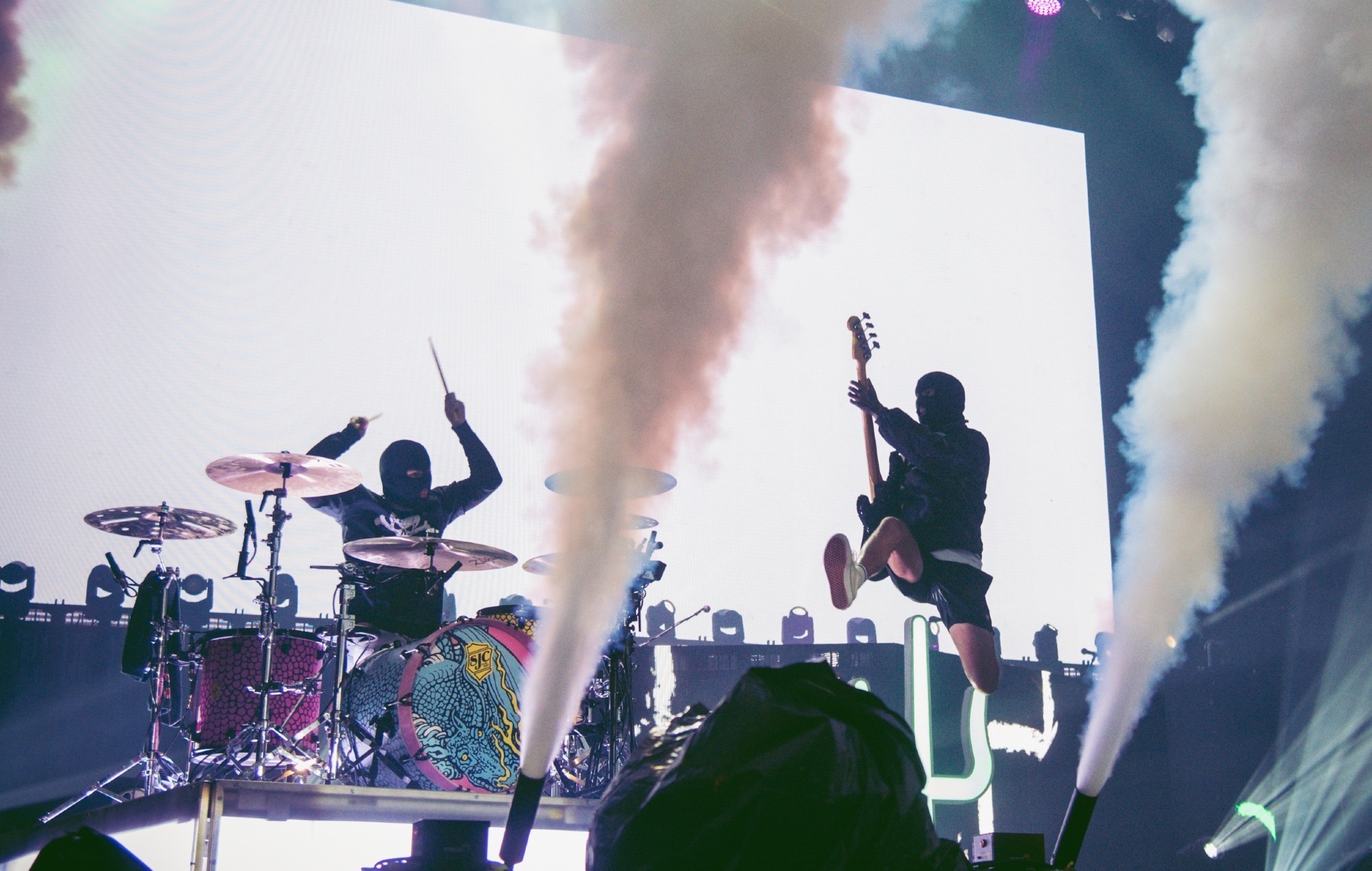 Twenty One Pilots say they “belong” at the top of festival bills