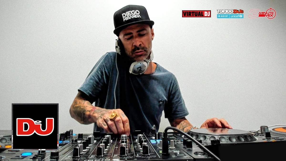 Diego Miranda takes on the 3-Minute Mix | Top 100 DJs x VirtualDJ