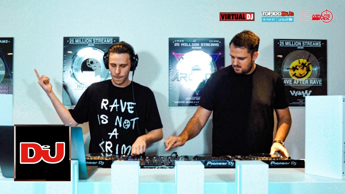W&W take on the 3-Minute Mix | Top 100 DJs x VirtualDJ
