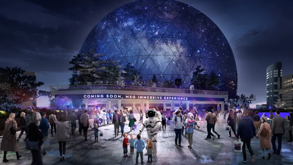 London’s controversial MSG Sphere development paused temporarily