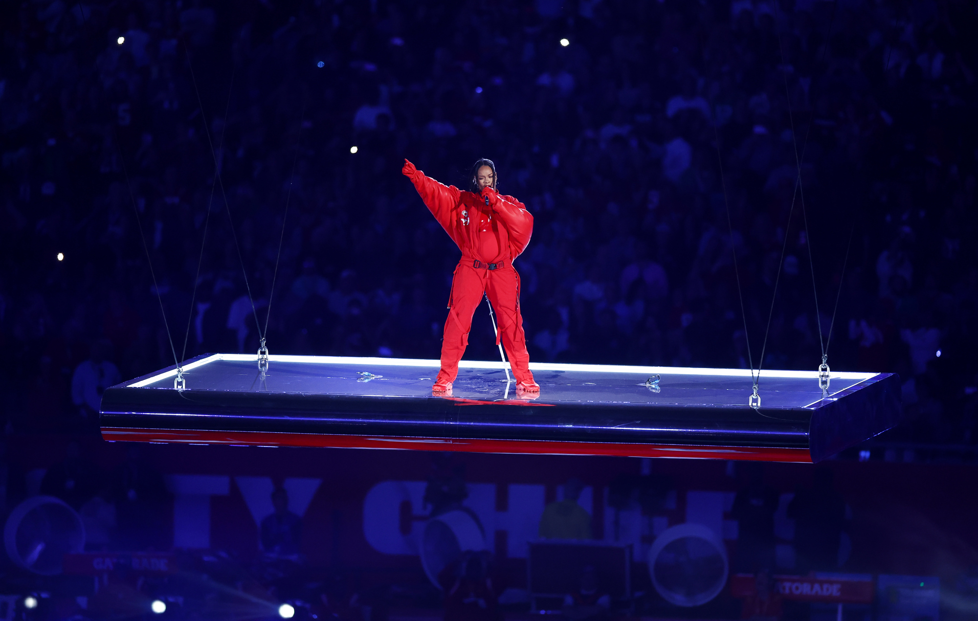 Rihanna’s Super Bowl halftime show the second most-watched of all time