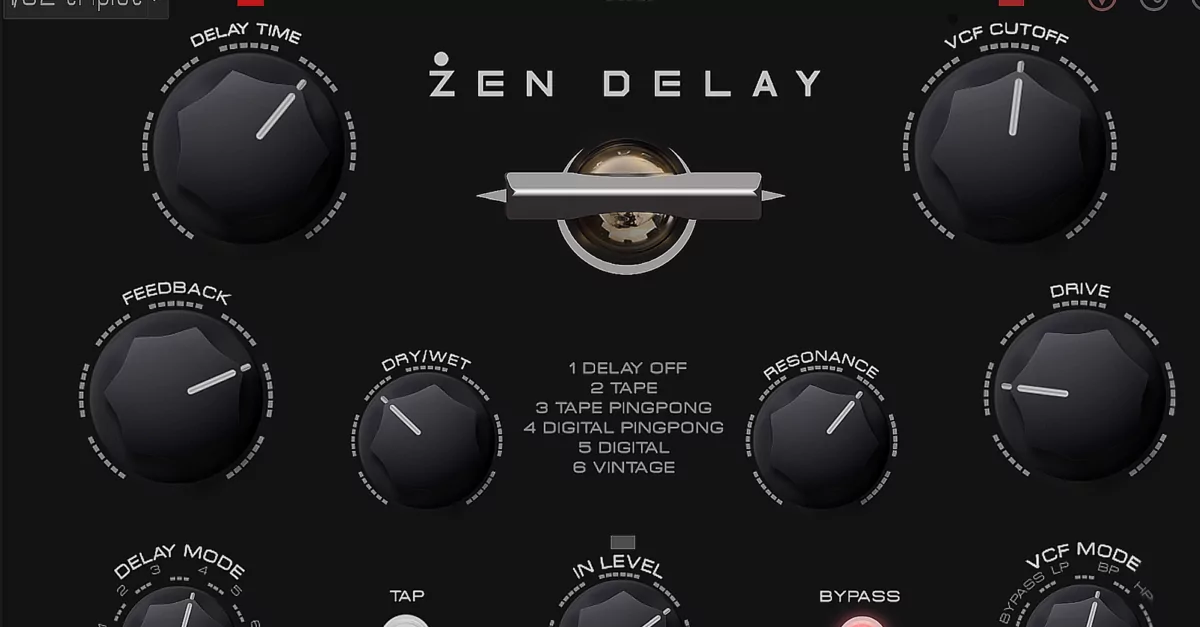 Ninja Tune’s Zen Delay unit is now available as a software plug-in