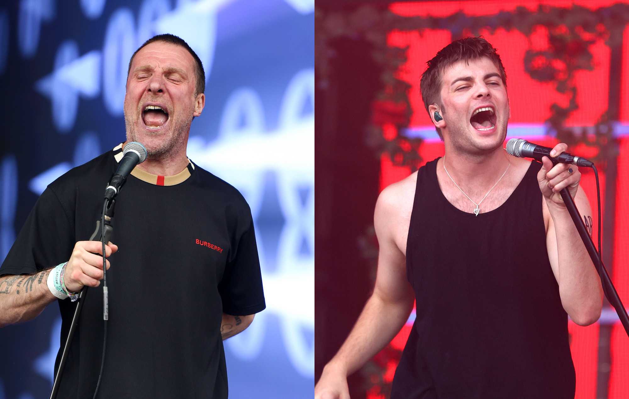 Sleaford Mods welcome Fontaines D.C. frontman Grian Chatten to ‘Late Night With Jason’ talk show