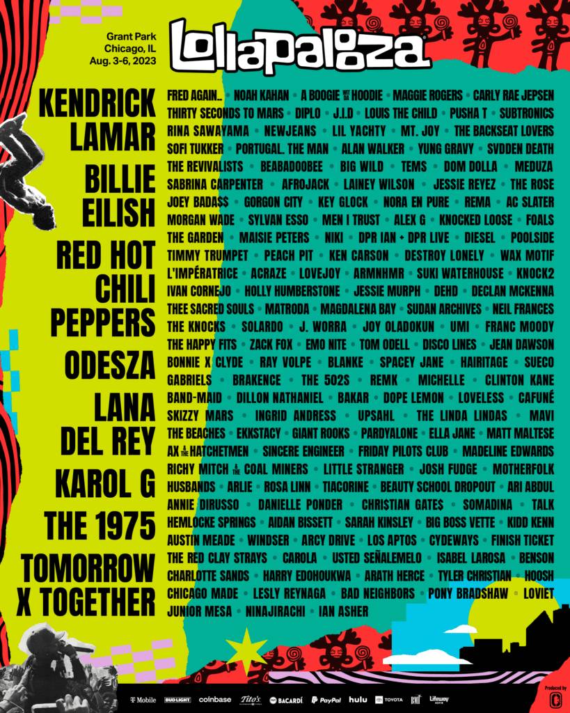 Lollapalooza poster