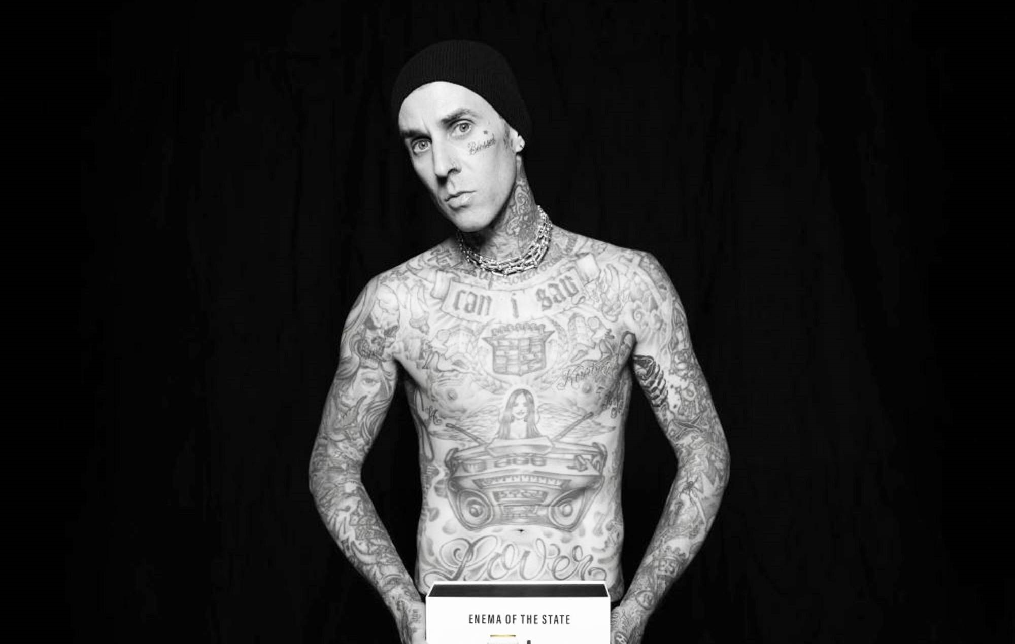 Blink-182’s Travis Barker launches luxury enema kit