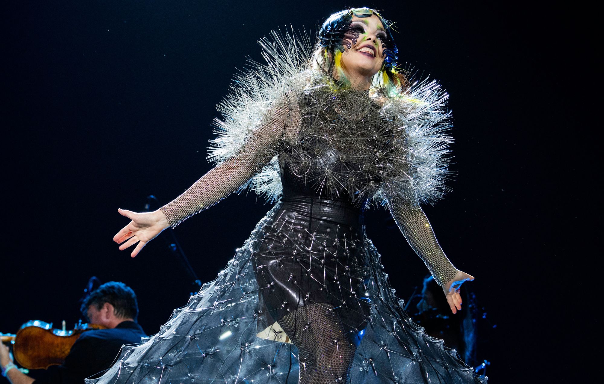 Watch official footage of Björk’s epic drone-assisted Coachella 2023 performance