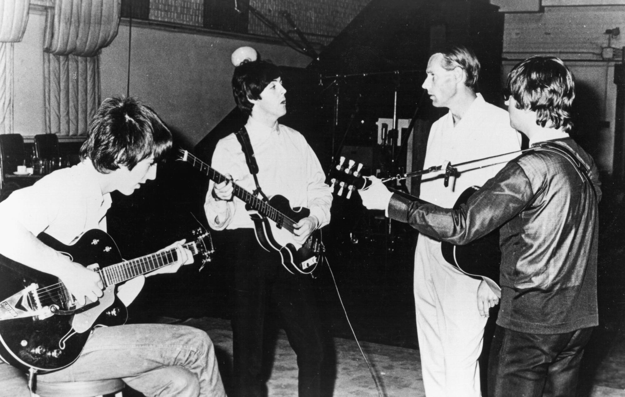 George Martin and The Beatles
