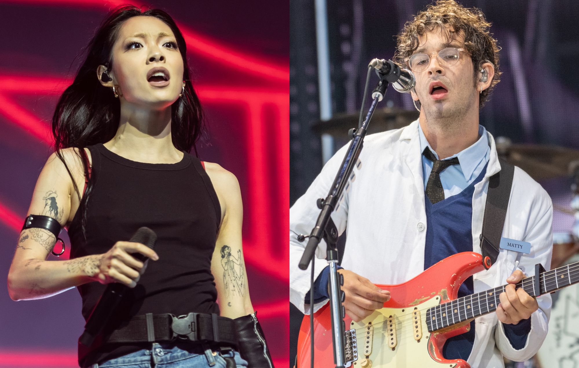 Rina Sawayama seemingly calls out Matty Healy again during NOS Alive set