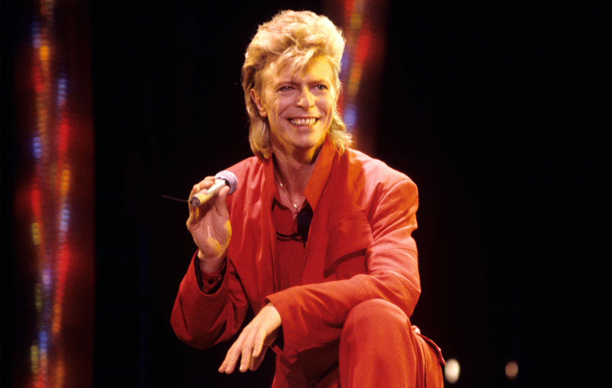 David Bowie performing in 1987. Credit: Ebet Roberts/Redferns