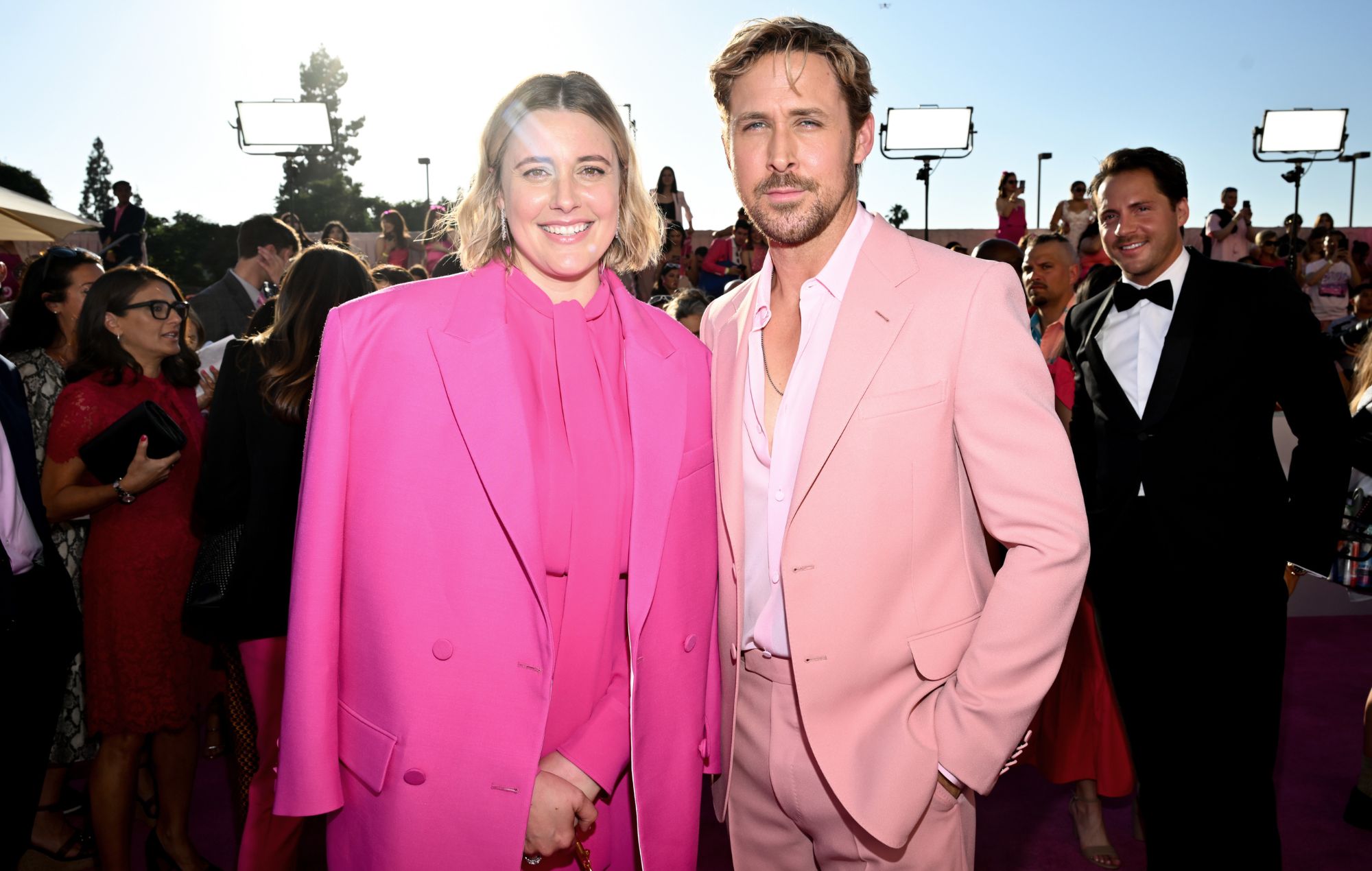 Watch Ryan Gosling surprise Greta Gerwig with ‘Barbie’ flash mob for her birthday