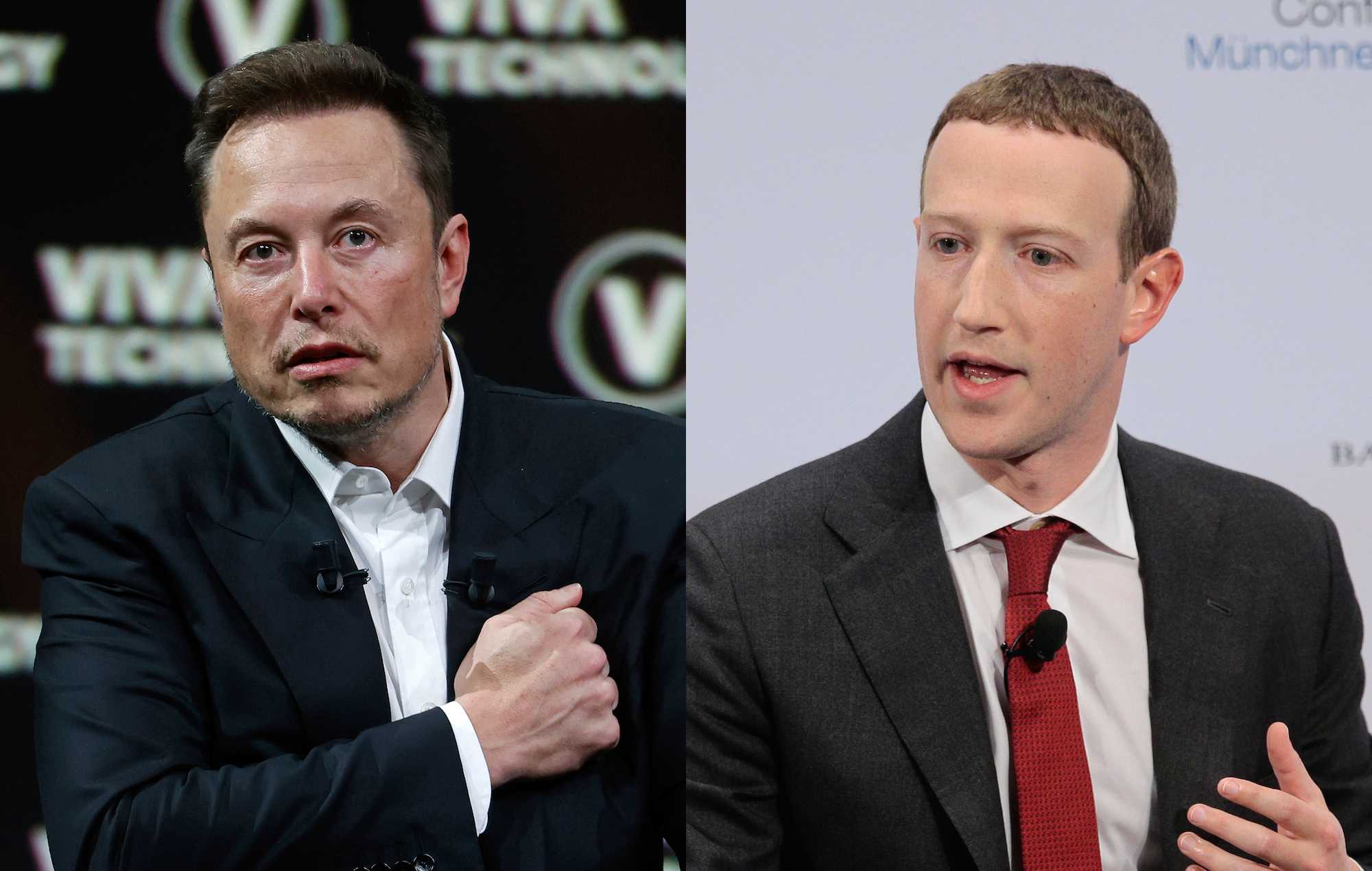 Elon Musk and Mark Zuckerburg’s cage fight to be live streamed on X/Twitter