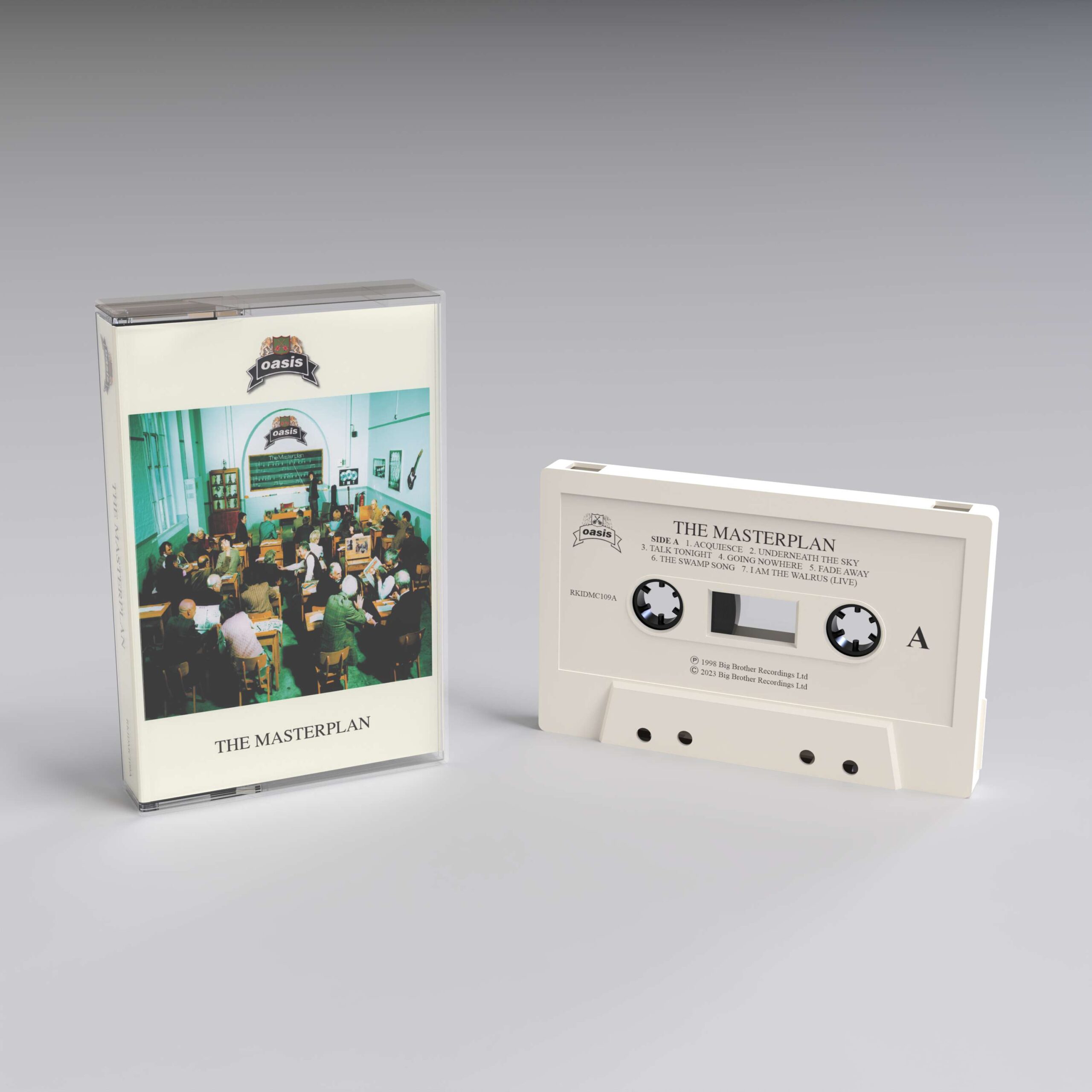 Oasis 'The Masterplan' cassette