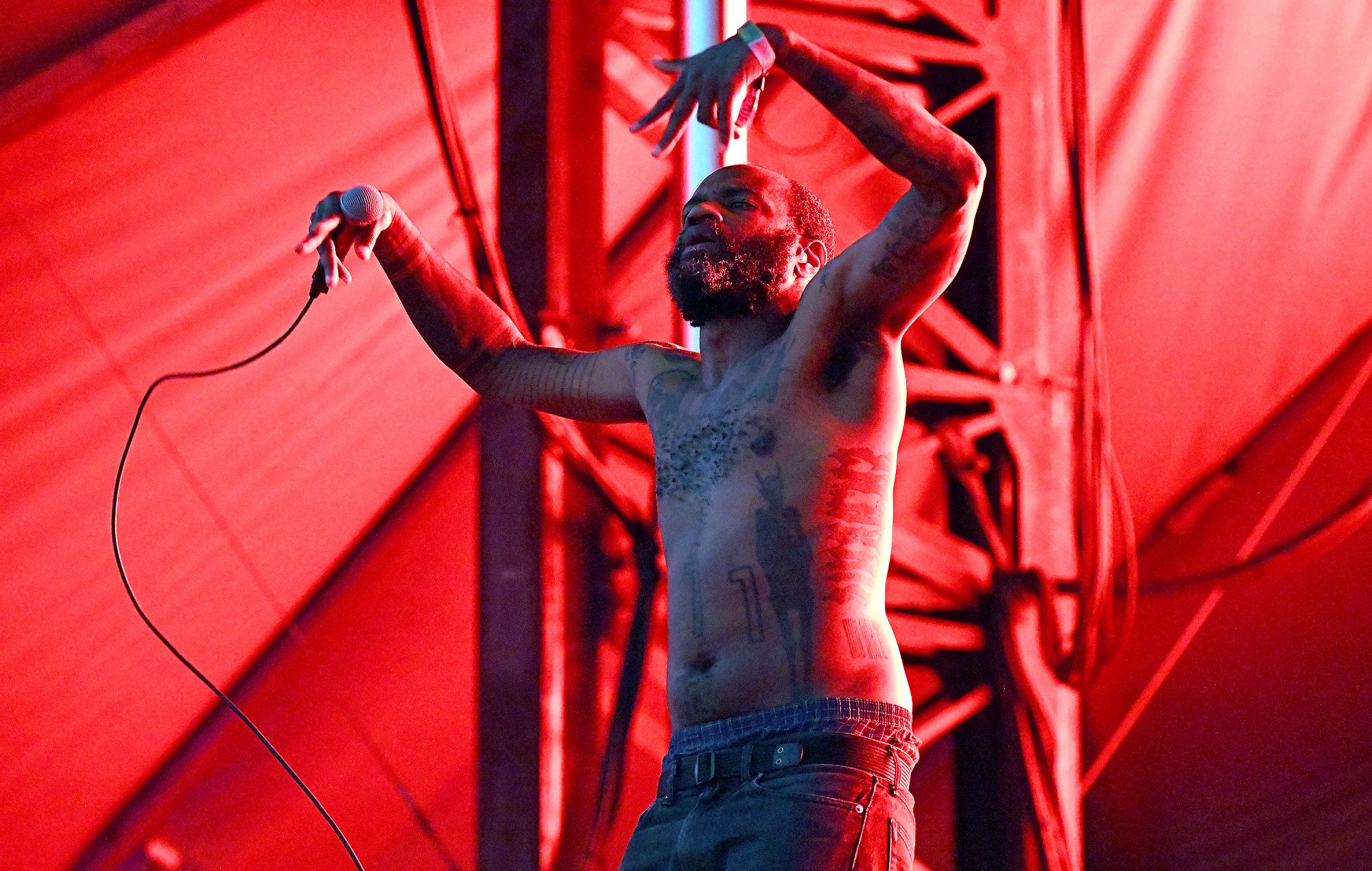 Death Grips cut short US concert after getting hit by glowsticks