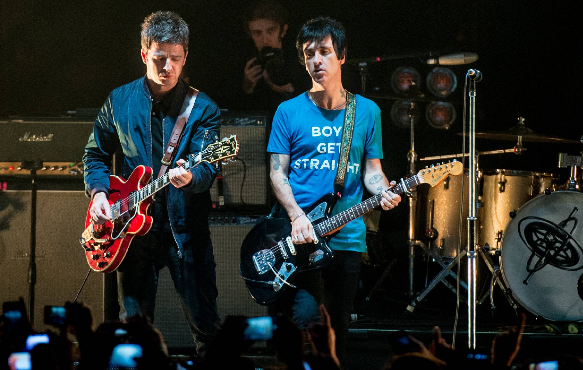Johnny Marr says he quit drinking after gifting Noel Gallagher with guitar