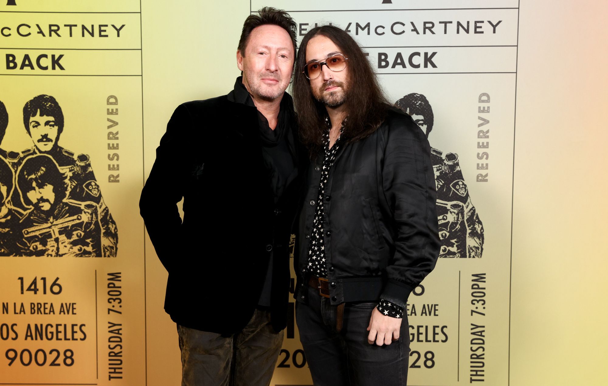 Julian Lennon and Sean Lennon attend the Stella McCartney 