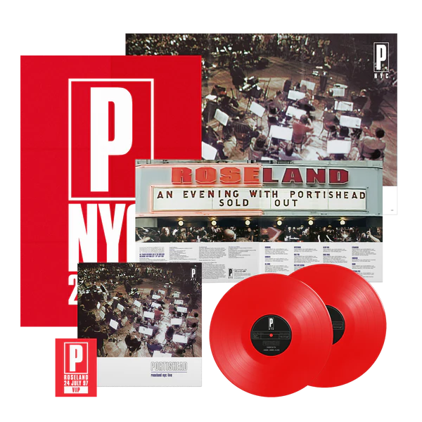 Portishead release Roseland NYC Live 25 – limited edition double-LP in solid red and Digipak CD