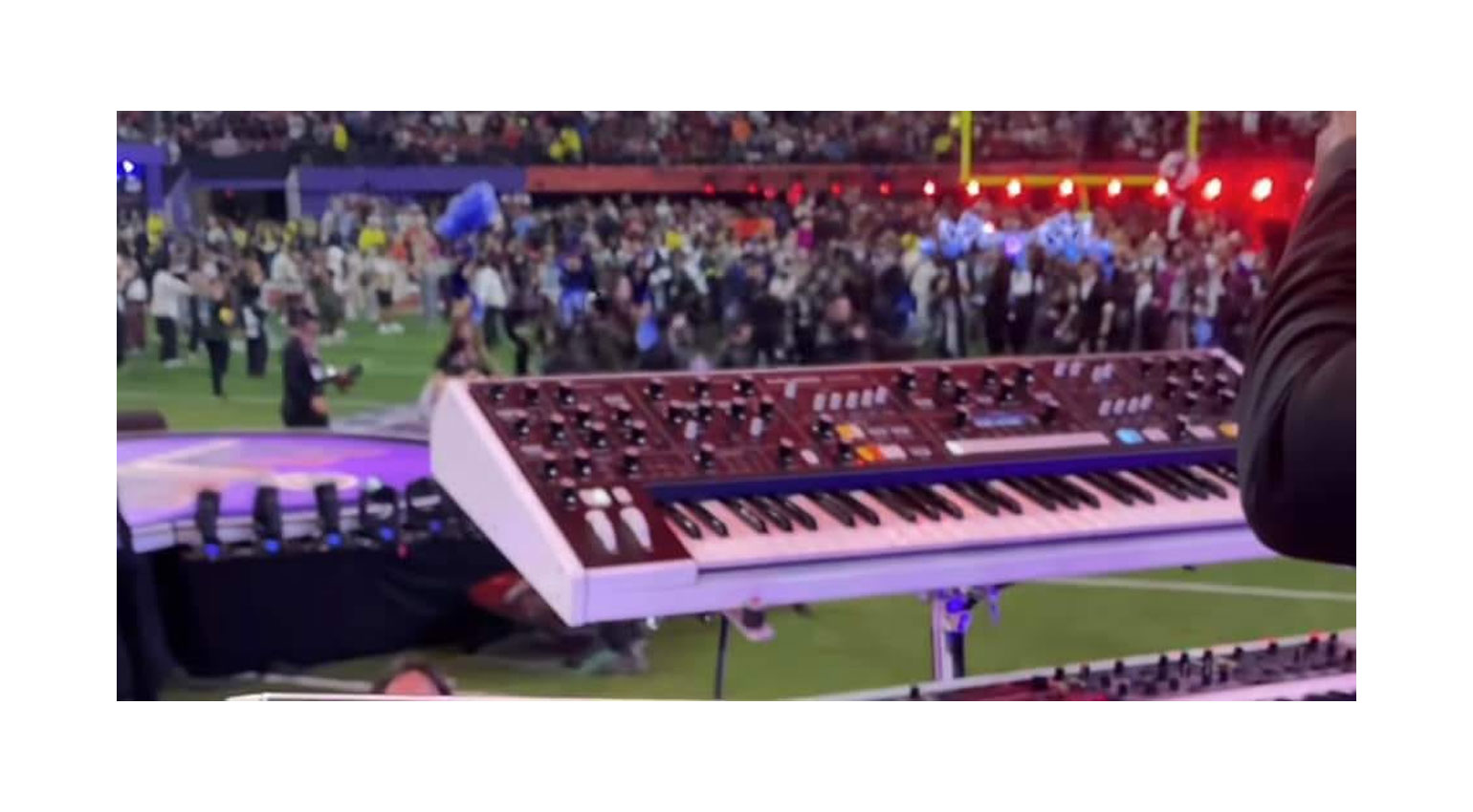 Moog teases new synth during Super Bowl halftime show