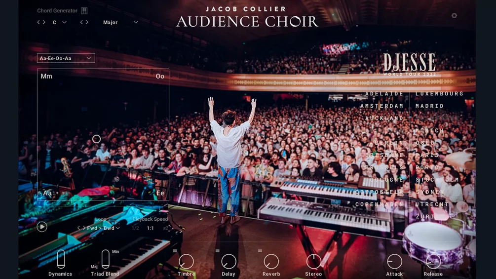 Free Audience Choir plugin released by Native Instruments and Jacob Collier