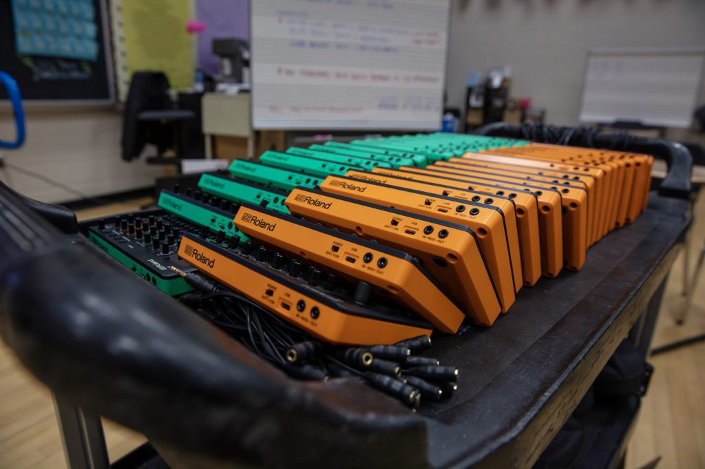 Roland furthers Electronic Music Education with Detroit High School Program