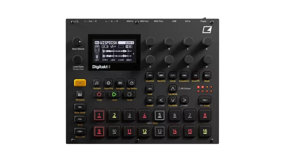 Elektron launches Digitakt II, follow up to popular sampler and sequencer