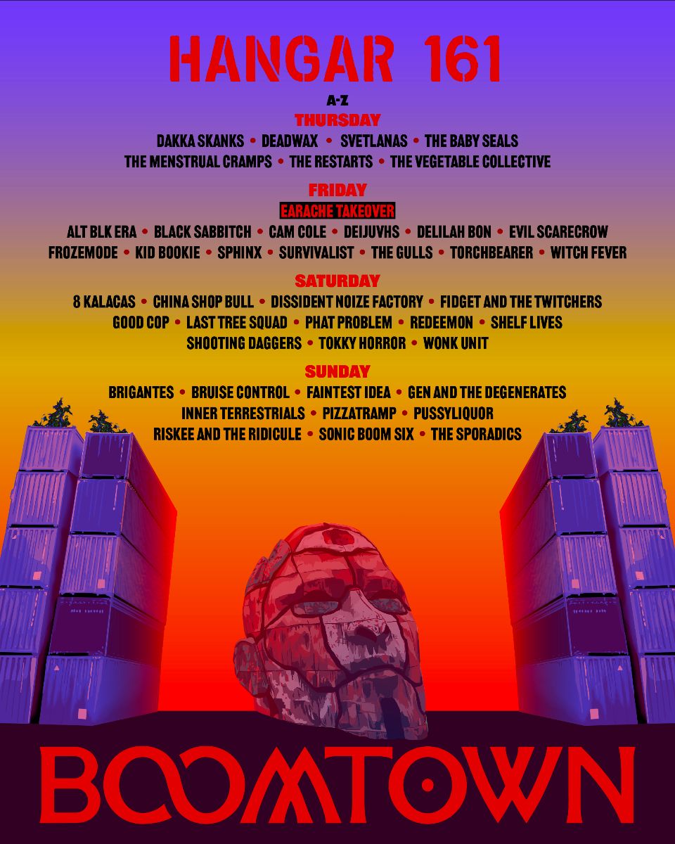 Boomtown 2024 Hangar 161 lineup