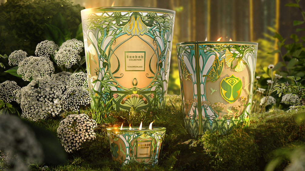 Tomorrowland releases limited-edition scented candles