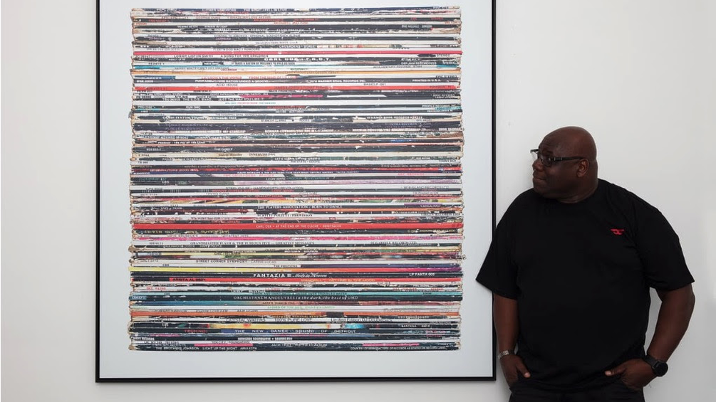 Carl Cox selects defining records from his vinyl collection for new photography project