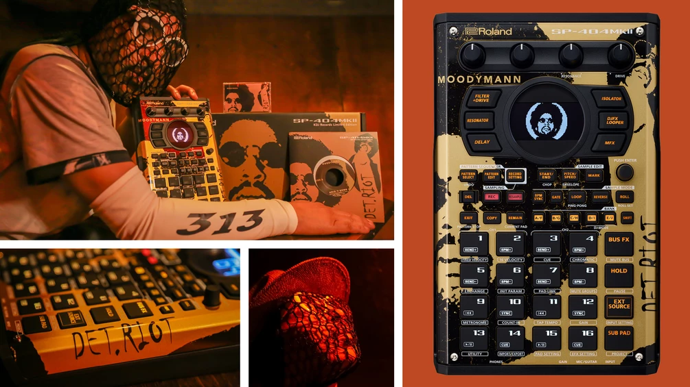 Roland unveils Moodymann–inspired SP-404MKII sampler