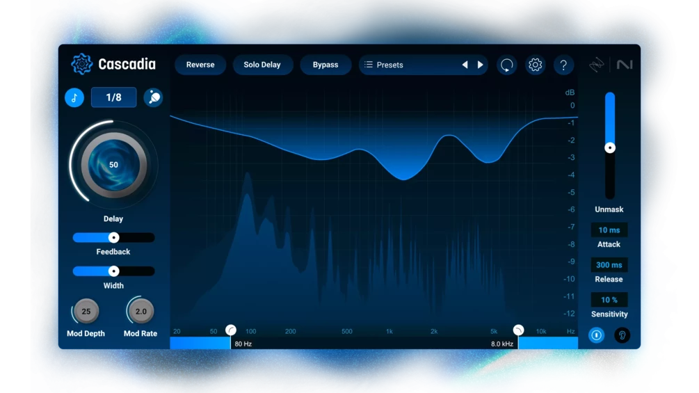 iZotope announces new ‘intelligent’ delay plugin, Cascadia