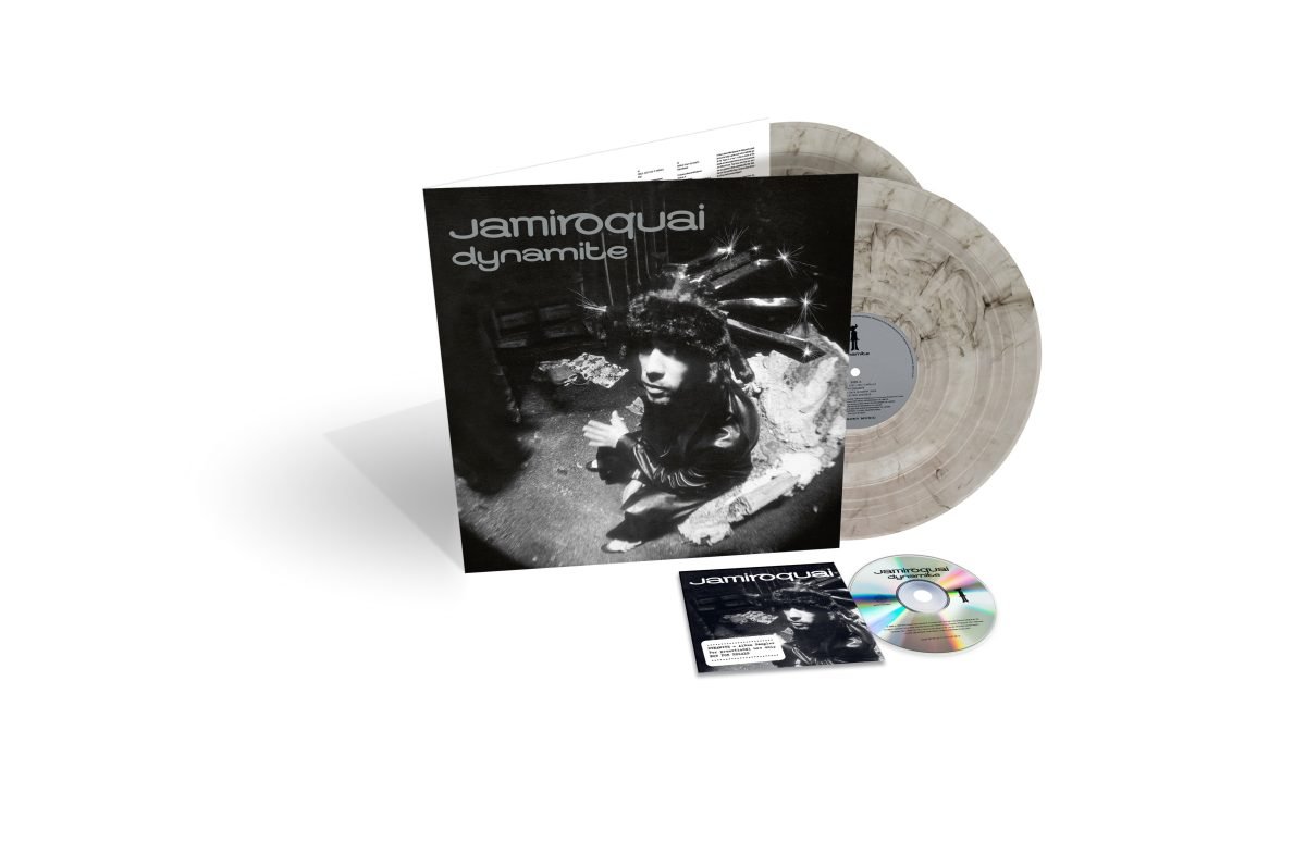 Celebrating its 20th anniversary, Jamiroquai’s ‘Dynamite’ is to be released as a double-LP set on Dynamite Smoke vinyl 
