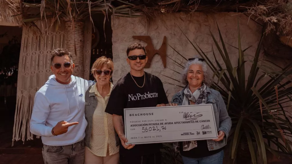 Michael Bibi raises €56,021 for Ibiza cancer charity with surprise DJ set