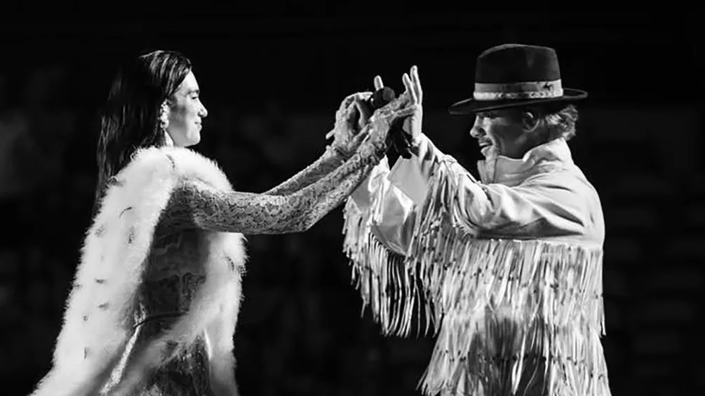 Watch Jamiroquai join Dua Lipa at Wembley Stadium for ‘Virtual Insanity’ duet