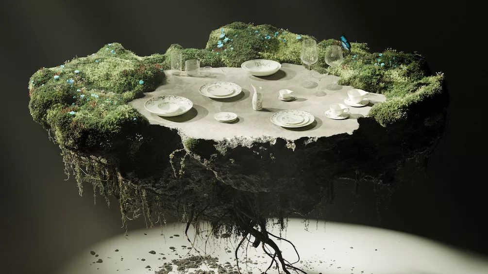 Tomorrowland teams up with Belgian designers Serax for luxury tableware collection